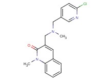 3-{[[(6-chloropyridin-3-yl)methyl](methyl)amino]methyl}-1-methylquinolin-2(1H)-one