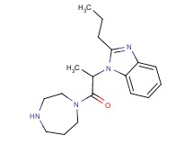 1-[2-(1,4-diazepan-1-yl)-1-methyl-2-oxoethyl]-2-propyl-1H-benzimidazole dihydrochloride