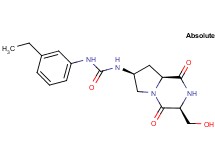 N-(3-ethylphenyl)-N'-[(3S,7S,8aS)-3-(hydroxymethyl)-1,4-dioxooctahydropyrrolo[1,2-a]pyrazin-7-yl]urea