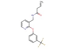 N-({2-[3-(trifluoromethyl)phenoxy]pyridin-3-yl}methyl)but-3-enamide