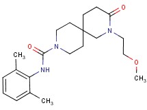 N-(2,6-dimethylphenyl)-2-(2-methoxyethyl)-3-oxo-2,9-diazaspiro[5.5]undecane-9-carboxamide