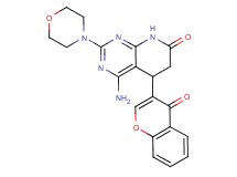 4-amino-2-morpholin-4-yl-5-(4-oxo-4H-chromen-3-yl)-5,8-dihydropyrido[2,3-d]pyrimidin-7(6H)-one