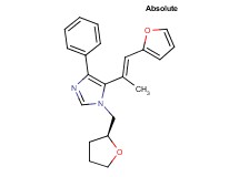 5-[(E)-2-(2-furyl)-1-methylvinyl]-4-phenyl-1-[(2S)-tetrahydrofuran-2-ylmethyl]-1H-imidazole