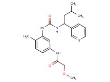 2-methoxy-N-[4-methyl-3-({[(3-methyl-1-pyridin-3-ylbutyl)amino]carbonyl}amino)phenyl]acetamide