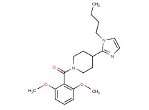 4-(1-butyl-1H-imidazol-2-yl)-1-(2,6-dimethoxybenzoyl)piperidine
