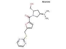 ((2S,4R)-4-(dimethylamino)-1-{5-[(pyrimidin-2-ylthio)methyl]-2-furoyl}pyrrolidin-2-yl)methanol