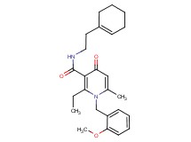 N-[2-(1-cyclohexen-1-yl)ethyl]-2-ethyl-1-(2-methoxybenzyl)-6-methyl-4-oxo-1,4-dihydro-3-pyridinecarboxamide