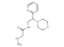 N~2~-methyl-N~1~-(2-morpholin-4-yl-2-pyridin-2-ylethyl)glycinamide