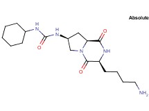N-[(3S,7S,8aS)-3-(4-aminobutyl)-1,4-dioxooctahydropyrrolo[1,2-a]pyrazin-7-yl]-N'-cyclohexylurea