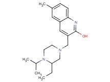 3-[(3-ethyl-4-isopropyl-1-piperazinyl)methyl]-6-methyl-2-quinolinol