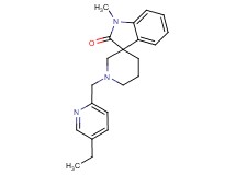 1'-[(5-ethylpyridin-2-yl)methyl]-1-methylspiro[indole-3,3'-piperidin]-2(1H)-one