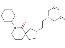 7-cyclohexyl-2-[2-(diethylamino)ethyl]-2,7-diazaspiro[4.5]decan-6-one