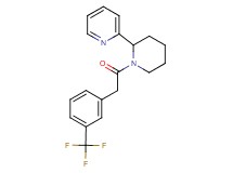2-(1-{[3-(trifluoromethyl)phenyl]acetyl}piperidin-2-yl)pyridine