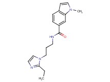N-[3-(2-ethyl-1H-imidazol-1-yl)propyl]-1-methyl-1H-indole-6-carboxamide