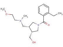((3R*,4R*)-1-(2-ethylbenzoyl)-4-{[(2-methoxyethyl)(methyl)amino]methyl}pyrrolidin-3-yl)methanol
