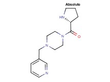 1-D-prolyl-4-(3-pyridinylmethyl)piperazine dihydrochloride