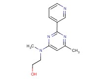 2-[methyl(6-methyl-2-pyridin-3-ylpyrimidin-4-yl)amino]ethanol