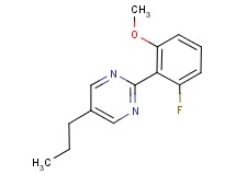 2-(2-fluoro-6-methoxyphenyl)-5-propylpyrimidine