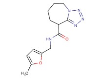 N-[(5-methyl-2-furyl)methyl]-6,7,8,9-tetrahydro-5H-tetrazolo[1,5-a]azepine-9-carboxamide