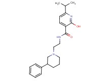 2-hydroxy-6-isopropyl-N-[2-(3-phenyl-1-piperidinyl)ethyl]nicotinamide