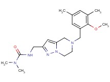 N'-{[5-(2-methoxy-3,5-dimethylbenzyl)-4,5,6,7-tetrahydropyrazolo[1,5-a]pyrazin-2-yl]methyl}-N,N-dimethylurea