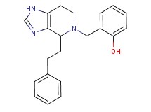 2-{[4-(2-phenylethyl)-1,4,6,7-tetrahydro-5H-imidazo[4,5-c]pyridin-5-yl]methyl}phenol