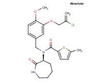 N-{3-[(2-chloro-2-propen-1-yl)oxy]-4-methoxybenzyl}-5-methyl-N-[(3S)-2-oxo-3-azepanyl]-2-thiophenecarboxamide