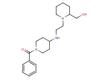 (1-{2-[(1-benzoylpiperidin-4-yl)amino]ethyl}piperidin-2-yl)methanol