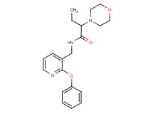 2-morpholin-4-yl-N-[(2-phenoxypyridin-3-yl)methyl]butanamide