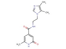 N-[2-(4,5-dimethyl-1H-imidazol-1-yl)ethyl]-6-methyl-2-oxo-1,2-dihydropyridine-4-carboxamide