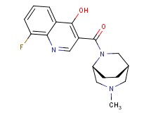 8-fluoro-3-{[rel-(1S,5R)-3-methyl-3,6-diazabicyclo[3.2.2]non-6-yl]carbonyl}-4-quinolinol