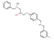 1-[benzyl(methyl)amino]-3-(4-{[(3-fluorobenzyl)amino]methyl}phenoxy)-2-propanol