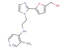 [5-(1-{2-[(3-methylpyridin-4-yl)amino]ethyl}-1H-imidazol-2-yl)-2-furyl]methanol