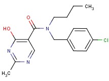 N-butyl-N-(4-chlorobenzyl)-4-hydroxy-2-methylpyrimidine-5-carboxamide