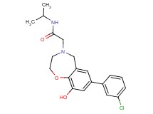 2-[7-(3-chlorophenyl)-9-hydroxy-2,3-dihydro-1,4-benzoxazepin-4(5H)-yl]-N-isopropylacetamide