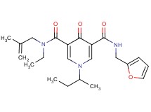 1-sec-butyl-N-ethyl-N'-(2-furylmethyl)-N-(2-methyl-2-propen-1-yl)-4-oxo-1,4-dihydro-3,5-pyridinedicarboxamide