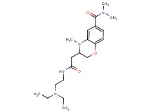 3-(2-{[2-(diethylamino)ethyl]amino}-2-oxoethyl)-N,N,4-trimethyl-3,4-dihydro-2H-1,4-benzoxazine-6-carboxamide