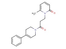 6-methyl-1-[3-oxo-3-(4-phenyl-3,6-dihydropyridin-1(2H)-yl)propyl]pyridin-2(1H)-one