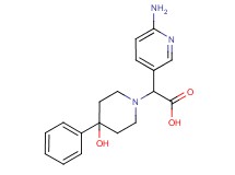 (6-aminopyridin-3-yl)(4-hydroxy-4-phenylpiperidin-1-yl)acetic acid