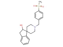1'-[4-(methylsulfonyl)benzyl]-2,3-dihydrospiro[indene-1,4'-piperidin]-2-ol