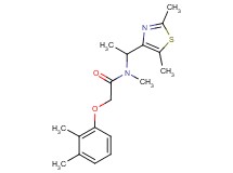 2-(2,3-dimethylphenoxy)-N-[1-(2,5-dimethyl-1,3-thiazol-4-yl)ethyl]-N-methylacetamide