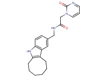 N-(6,7,8,9,10,11-hexahydro-5H-cycloocta[b]indol-2-ylmethyl)-2-(2-oxopyrimidin-1(2H)-yl)acetamide