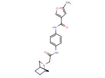 N-(4-{[(1R*,4R*)-2-azabicyclo[2.2.1]hept-2-ylacetyl]amino}phenyl)-5-methyl-3-furamide