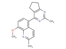 8-methoxy-2-methyl-5-(2-methyl-6,7-dihydro-5H-cyclopenta[d]pyrimidin-4-yl)quinoline
