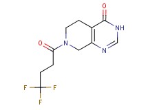 7-(4,4,4-trifluorobutanoyl)-5,6,7,8-tetrahydropyrido[3,4-d]pyrimidin-4(3H)-one