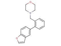 4-[2-(1-benzofuran-5-yl)benzyl]morpholine