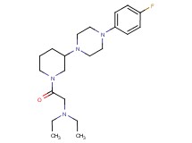 N,N-diethyl-2-{3-[4-(4-fluorophenyl)-1-piperazinyl]-1-piperidinyl}-2-oxoethanamine