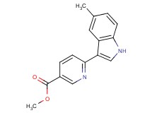 methyl 6-(5-methyl-1H-indol-3-yl)nicotinate
