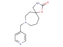 8-(4-pyridinylmethyl)-1-oxa-3,8-diazaspiro[4.6]undecan-2-one
