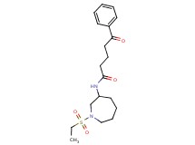 N-[1-(ethylsulfonyl)azepan-3-yl]-5-oxo-5-phenylpentanamide